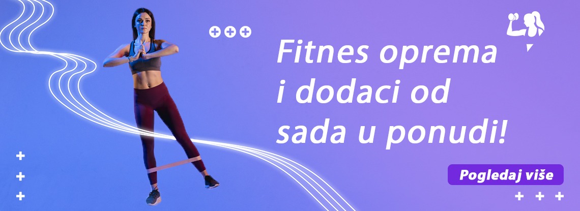 Fitnes oprema i fitnes dodaci za vežbanje kod kuće