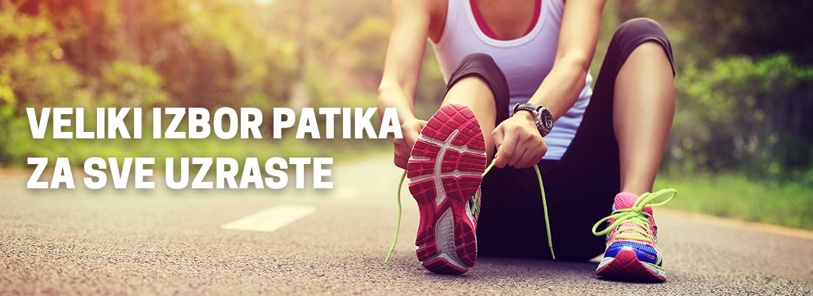 Sve vrste patika za sve uzraste!